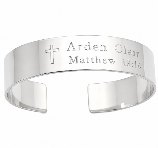 Angel Wing Bracelet for Mom - Personalized Jewelry