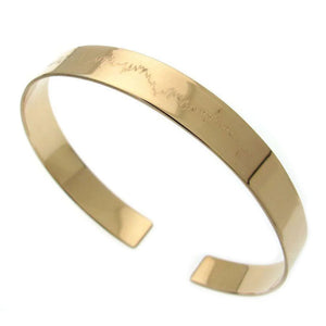 Gold Custom Sound Wave Bracelet