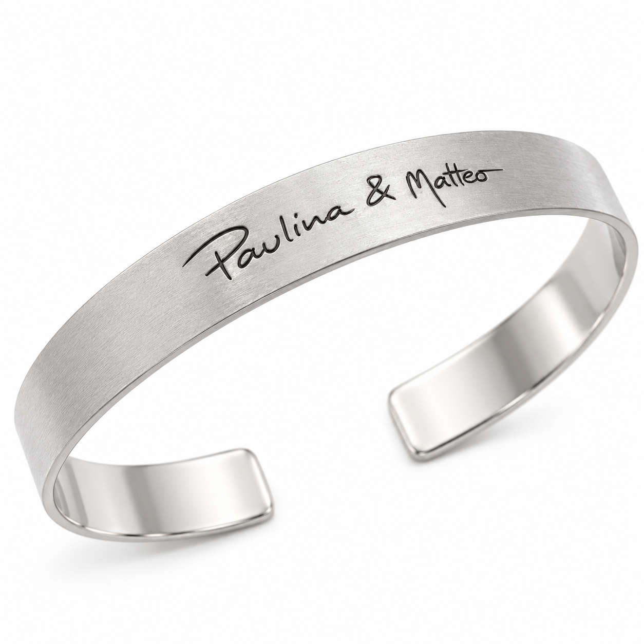 Actual Handwriting Engraved Bracelet