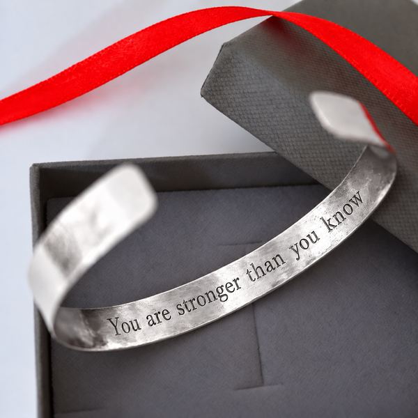 Hidden Message Bracelet for husband