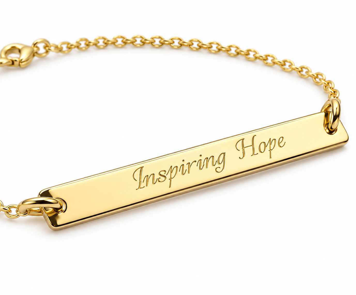 Personalized Friendship Gift - Gold Bracelet