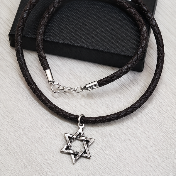 Star of David Pendant Jewish Necklace