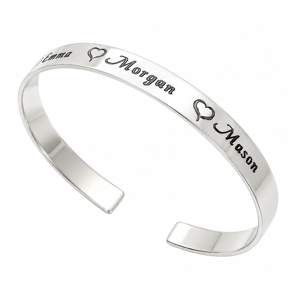 Bracelet with Kids Names for Mom