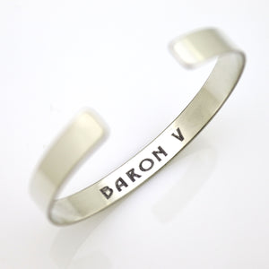 hidden mason name bracelet