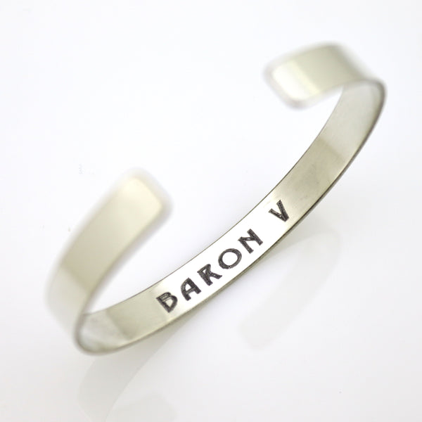 hidden mason name bracelet