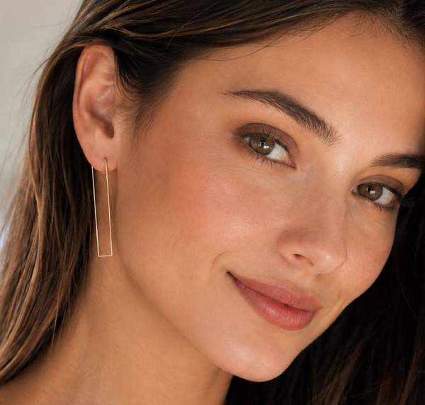 geometric modern earrings 