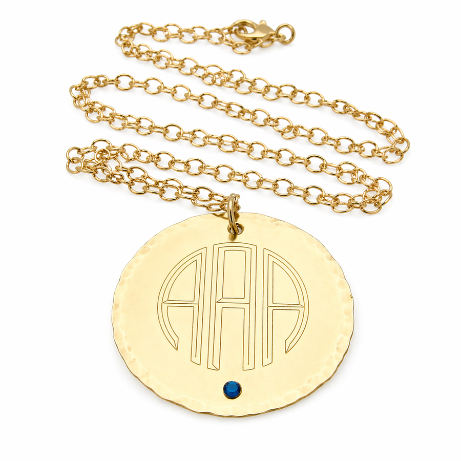 Personalized Monogram Necklace - Bridesmaids Gift