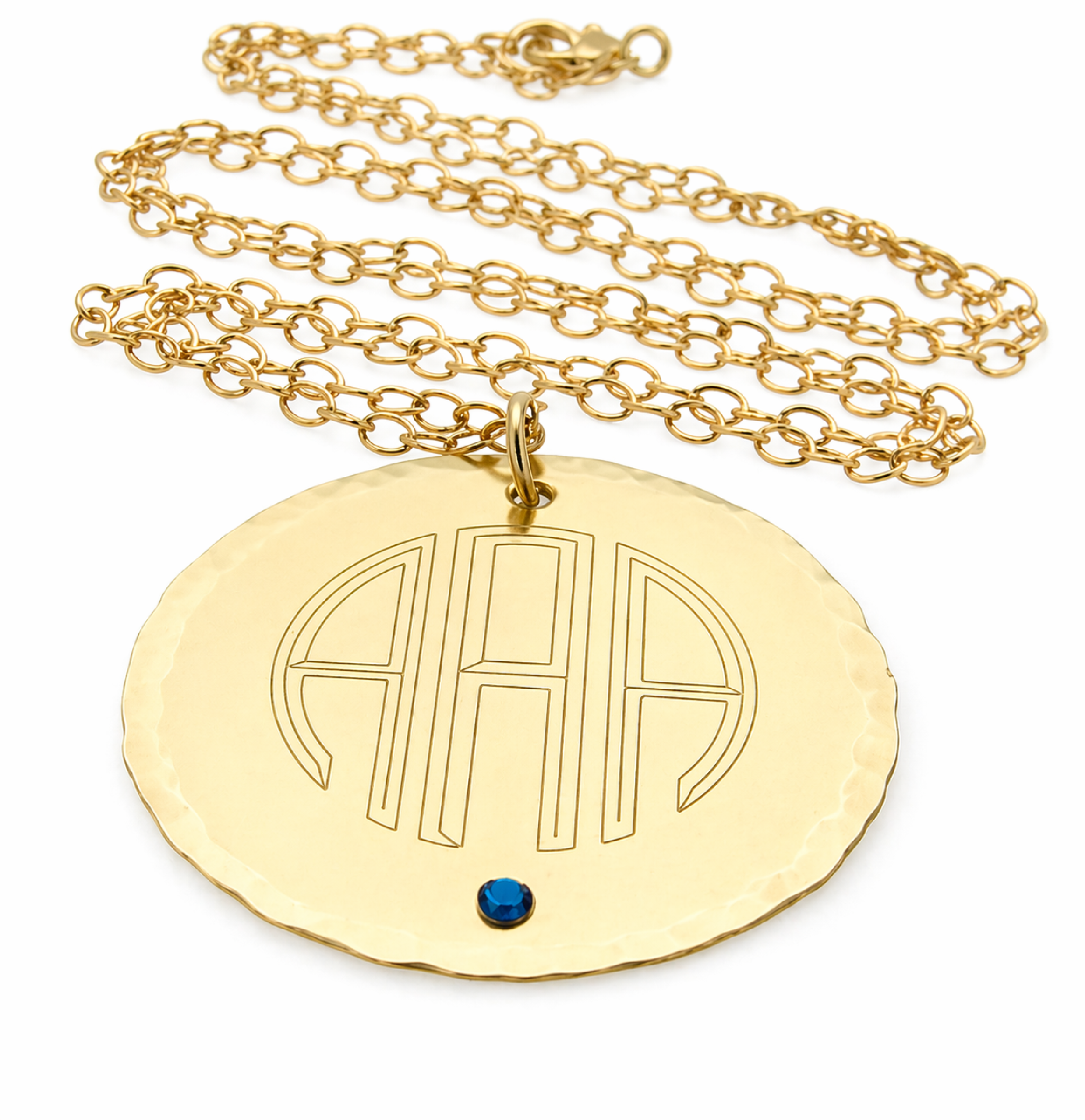Personalized Monogram Necklace - Bridesmaids Gift