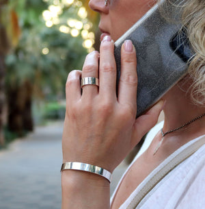 womens silver cuff bracelet