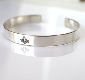 Square and Compass Emblems bracelet