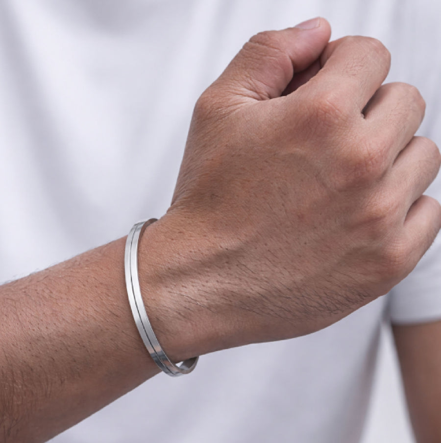 thin line cuff bracelet