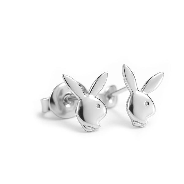 Gold Rabbit Stud Earrings