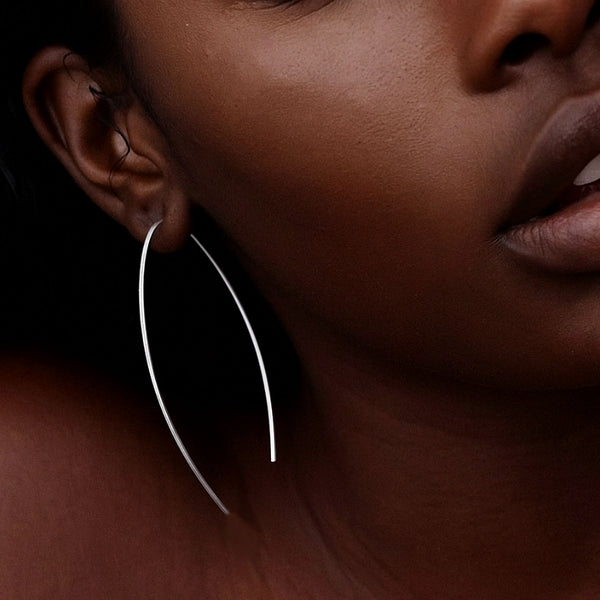 Curved Earrings - Everyday Earrings