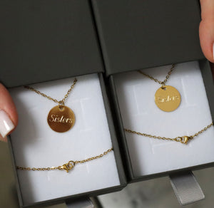 2 sisters necklaces 