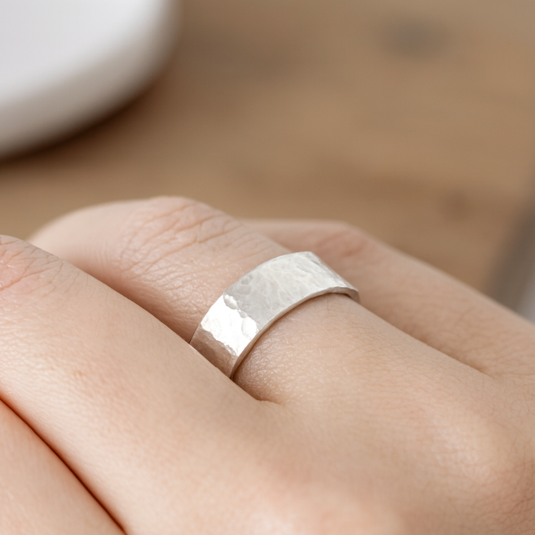 Hammered Ring - Mother's Day Gift