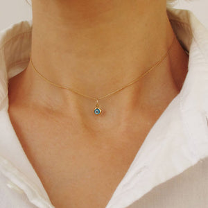 Evil Eye Choker Necklace