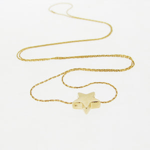 Gold Filled Star Choker Necklace