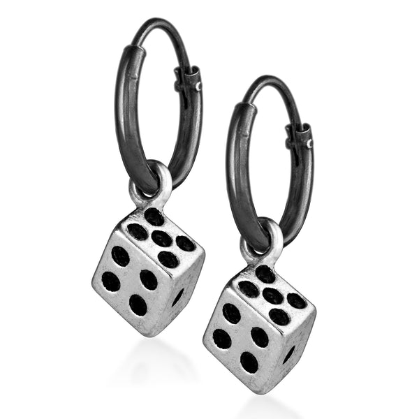 Dice earrings for men - Stylish mens earrings