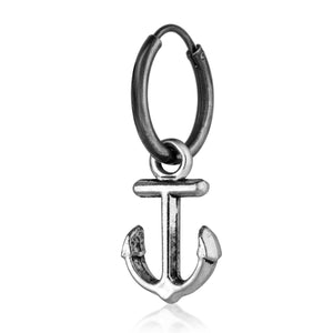 Anchor Earring for men - Nautical Earrings Mens