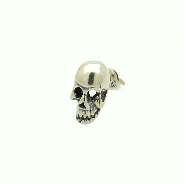 Sterling Silver Skull Stud Earring