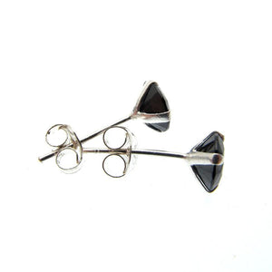 Black Onyx Round Studs