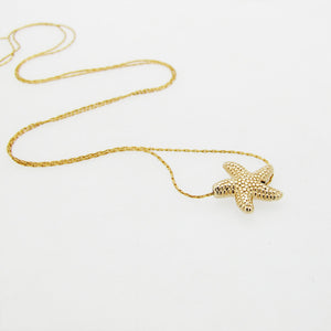 Gold Seastar Choker Necklace