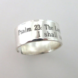 custom Religious ring 