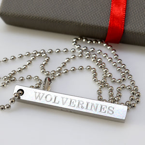 Mens jewelry - Personalized Mens Pendant necklace