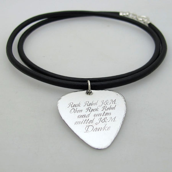 Guitar Plectrum necklace