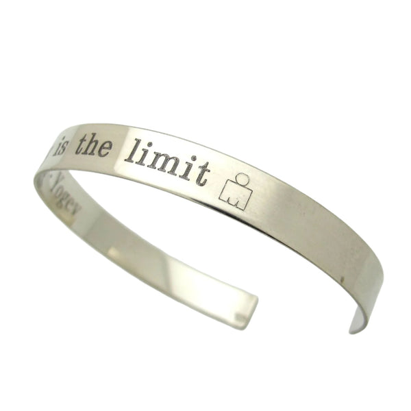 Personalized Sportsmen Mens Cuff Bracelet