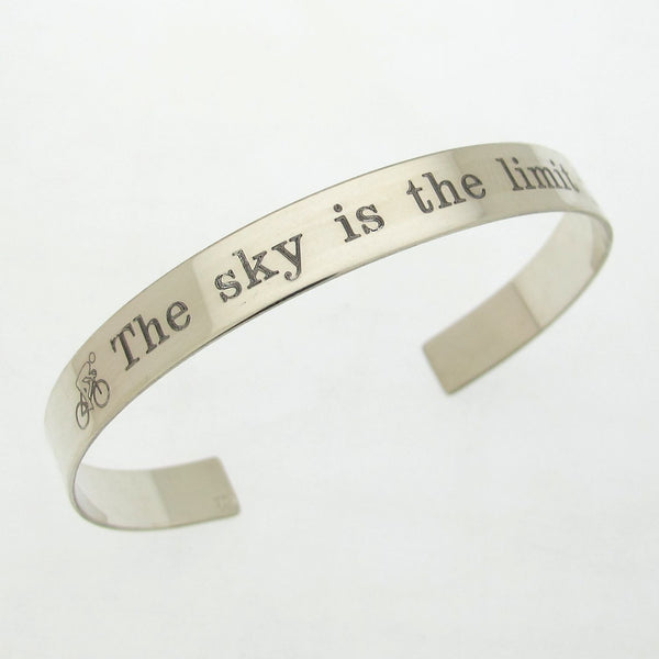 Personalized Sportsmen Mens Cuff Bracelet