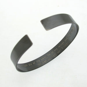 Psalms 91 Bracelet - " I will say of the LORD, “He is my refuge and my fortress, my God, in whom I trust.”
