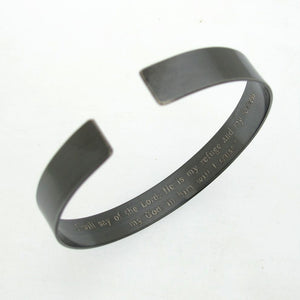 Psalms 91 Bracelet - " I will say of the LORD, “He is my refuge and my fortress, my God, in whom I trust.”