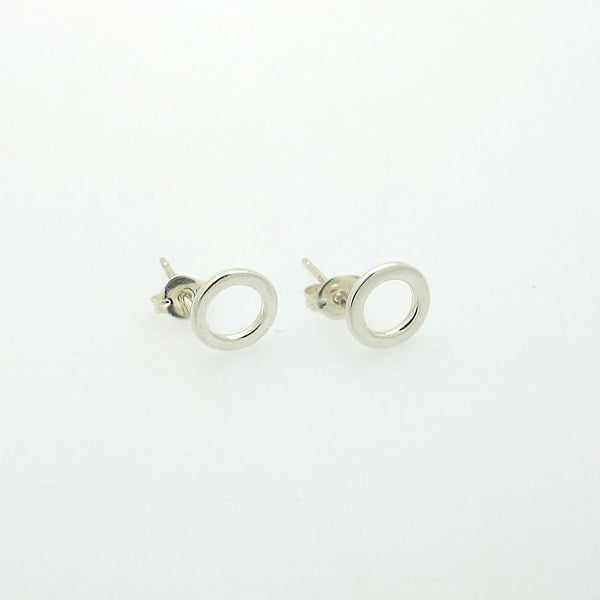 Circle Stud Earrings