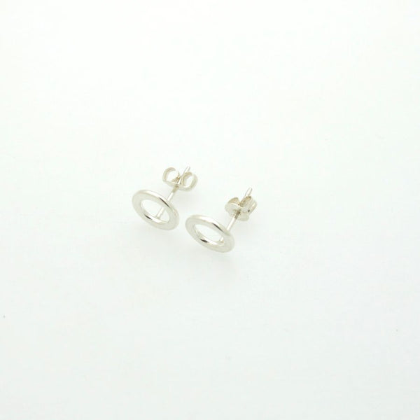 Circle Stud Earrings