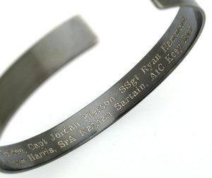 Freedom KIA Custom Cuff Bracelet