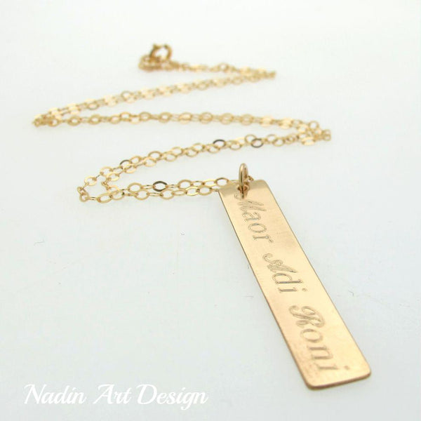 Gold filled necklace