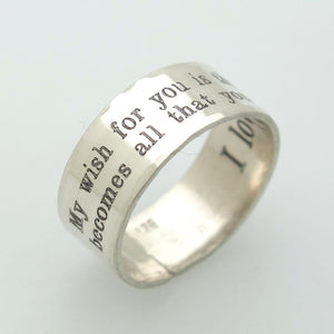 Secret Message Ring