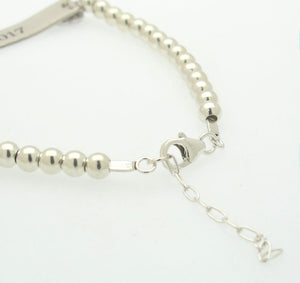 Personalized Heart Charm Bracelet from  Mom