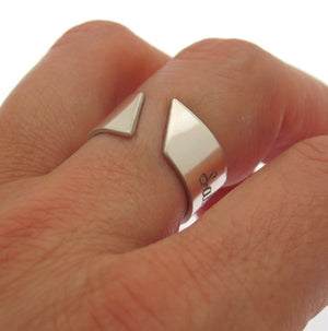 Custom Engravable Ring for Her