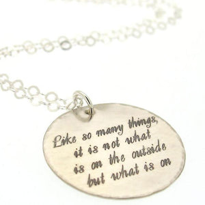 Motivation gift - Inspirational necklace