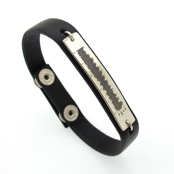 Ultrasound Engraved Bracelet for Men