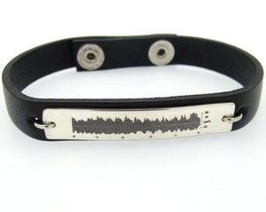 Ultrasound Engraved Bracelet for Men