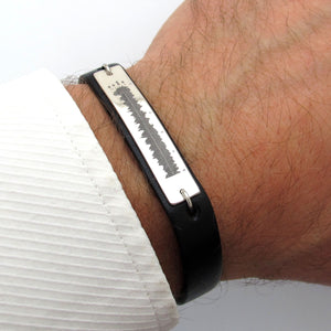 Ultrasound Engraved Bracelet for Men