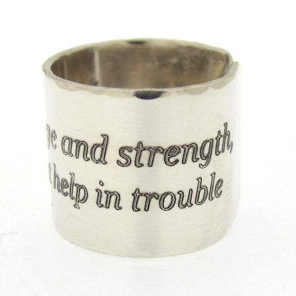 Bible Verse Custom Ring