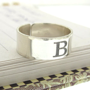 Mens Sterling Silver Thumb Ring