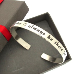 Sorority Sister gift - Engraved bracelet