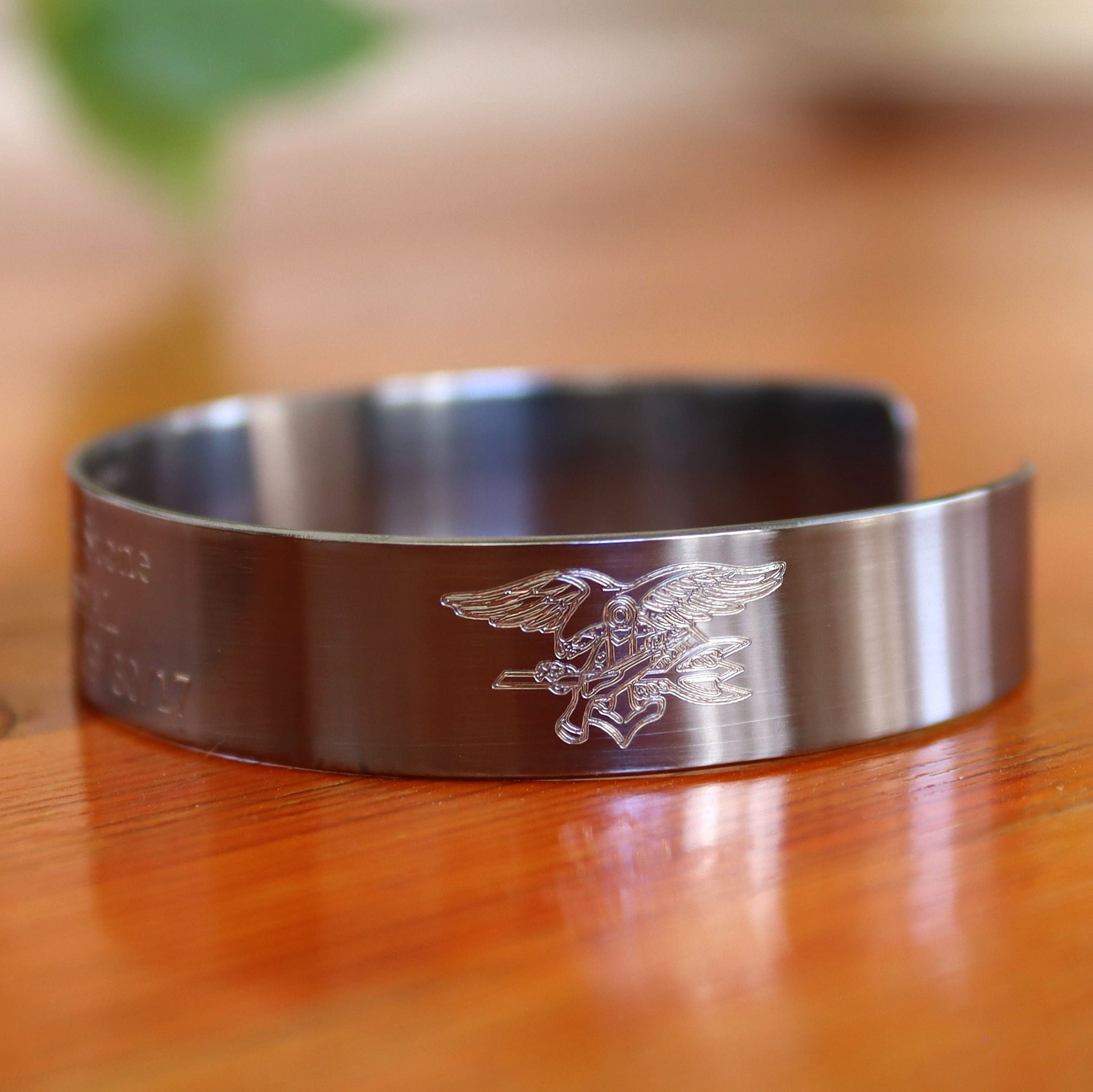 Military clearance cuff bracelets