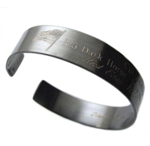 Cpl Memorial Bracelet - engraved commandant memorial bracelet