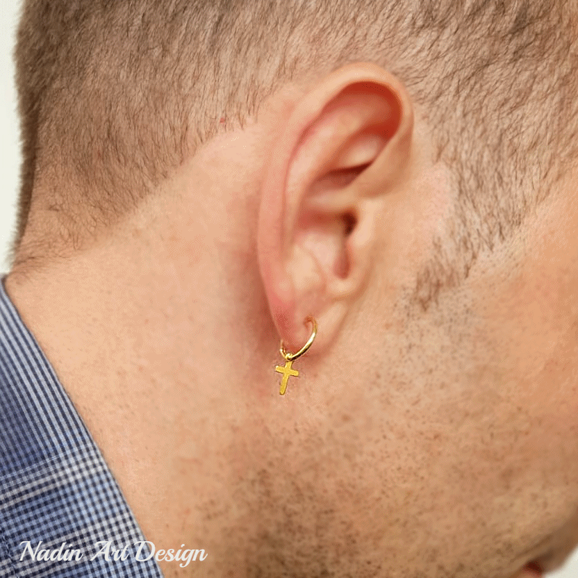 Cross 2025 piercing men
